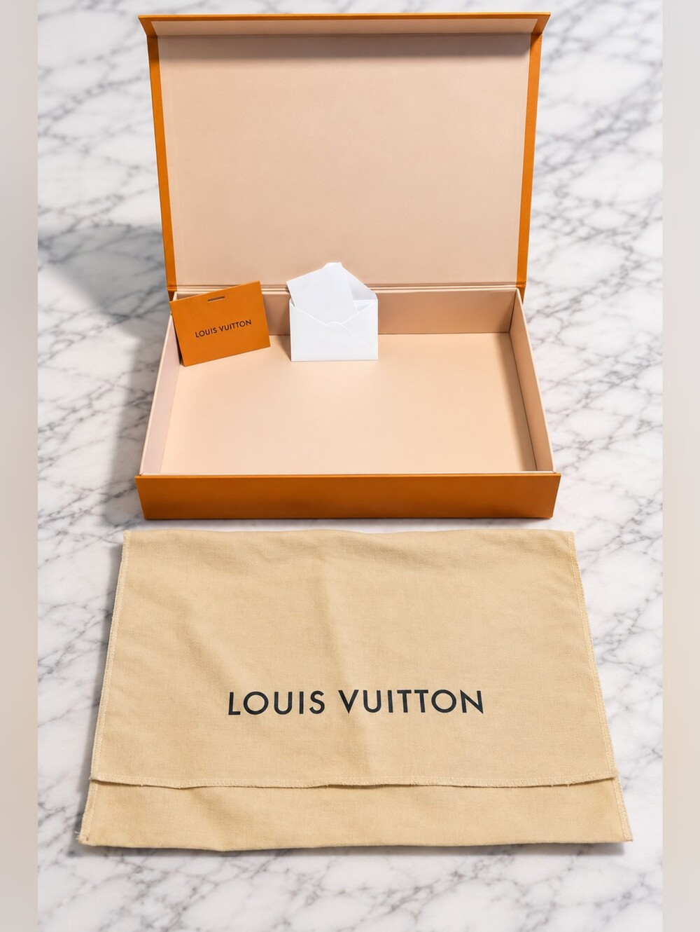 Louis Vuitton Speedy 20 Pochette Accessoires Handbag Magnetic Box Dust Bag Set